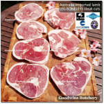 Lamb LEG BONELESS frozen Australia MIDFIELD half cut +/- 1.5kg (price/kg)